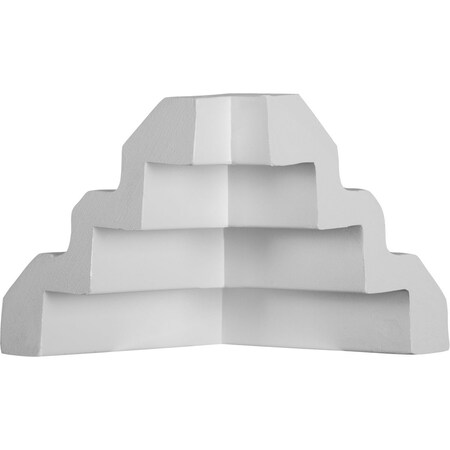 Ekena Millwork 4 1/4"P x 4 1/4"H Inside Corner Moulding (matches moulding MLD04X04X06ER) MIC04X04ER